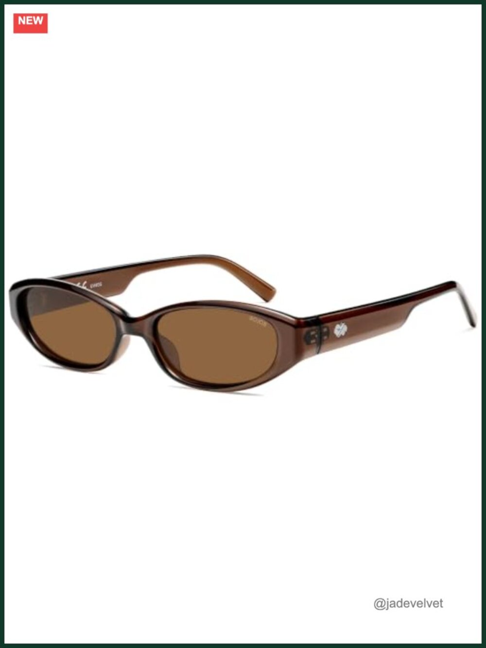Retro Oval Polarized Sunglasses UV400 Full Frame Metal